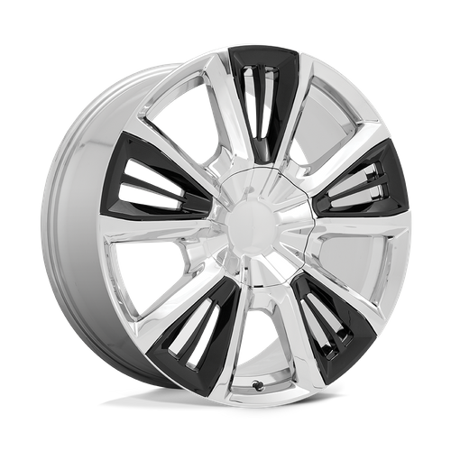 PR212CG 22X9 6X5.5 78.1 CHR BLK-ACC 28MM