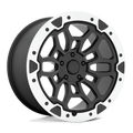 PR215BM 22X10 6X5.5 78.1 M-BLK MACH 19MM