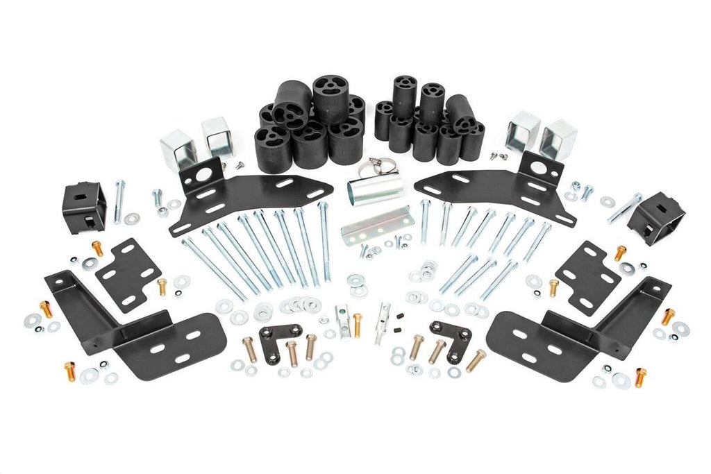 Body Lift Bumper Brackets FR & RR 3 Inch Lift Chevy C1500/K1500 Truck (88-94) Rough Country