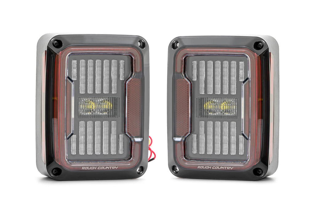 LED Tail light Jeep Wrangler JK/Wrangler Unlimited (2007-2018) Rough Country