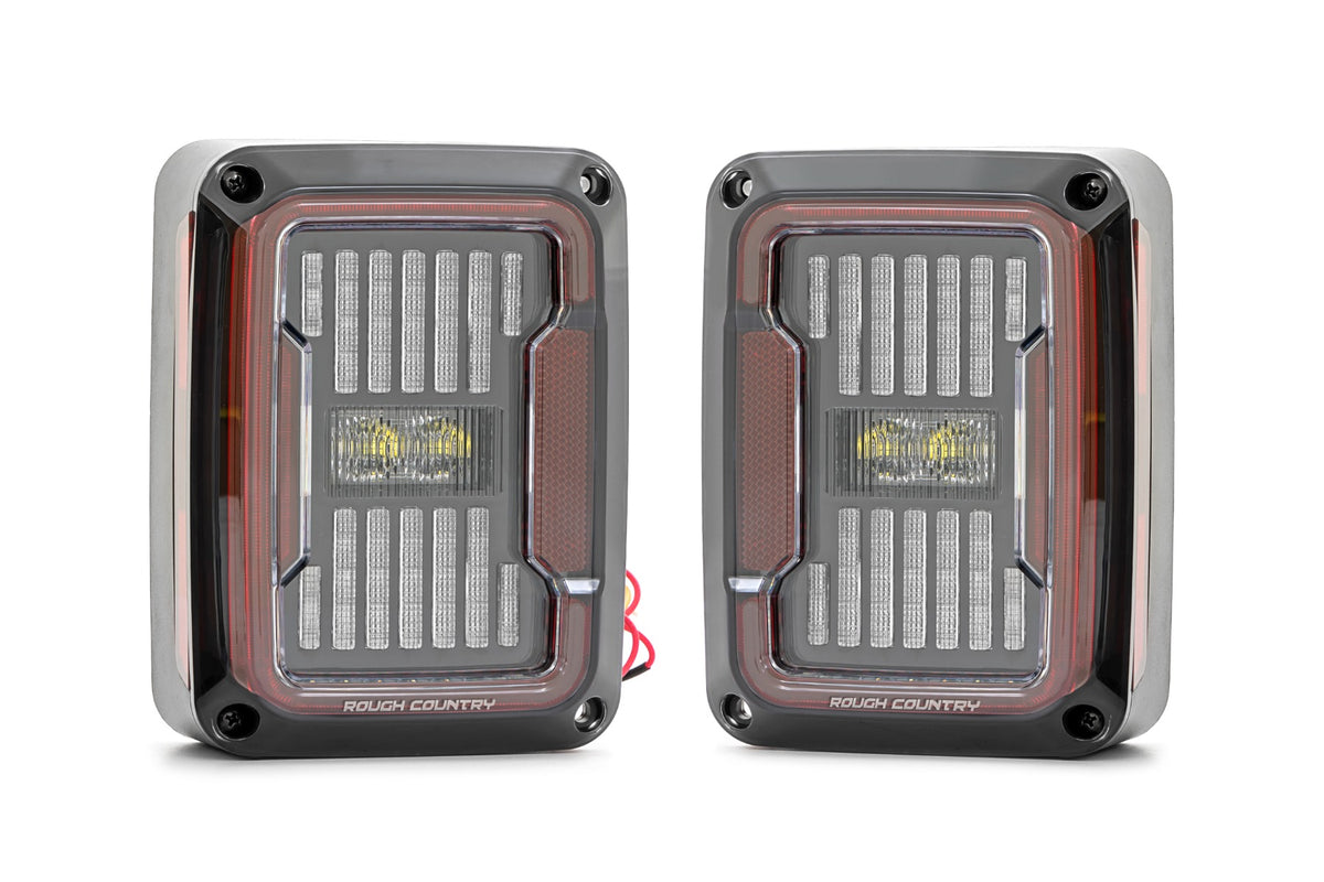 LED Tail light Jeep Wrangler JK/Wrangler Unlimited (2007-2018) Rough Country