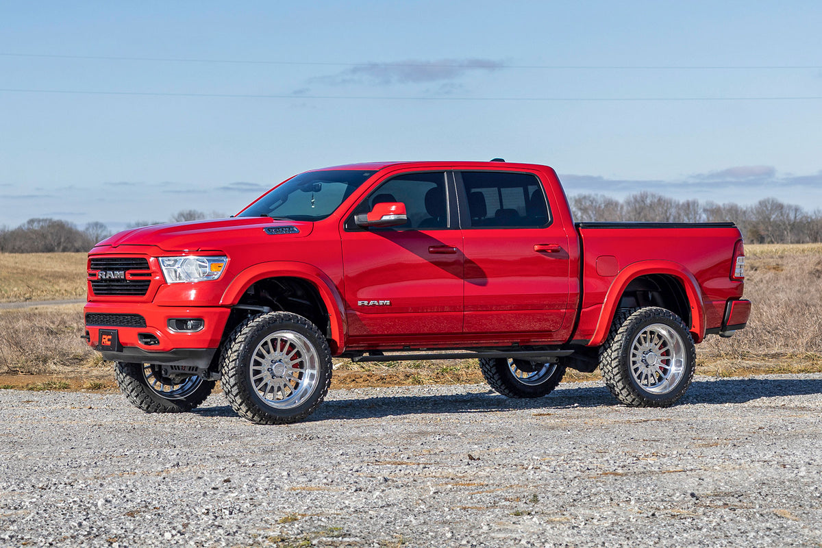 Sport Fender Flares PR4 Flame Red Ram 1500 2WD/4WD (2019-2024) Rough Country
