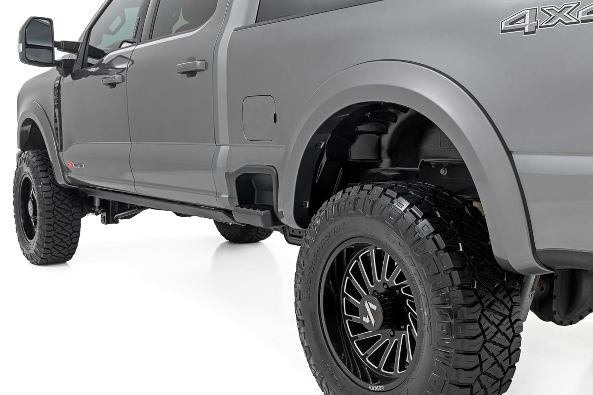 Sport Fender Flares PQ Race Red Ford F-250/F-350 Super Duty (23-26) Rough Country