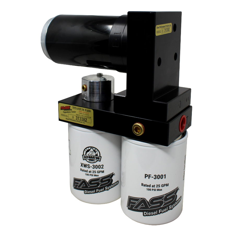 FASS Titanium Signature Series Diesel Fuel System 250F 240GPH at 45PSI Dodge Cummins 5.9L 1994-1998