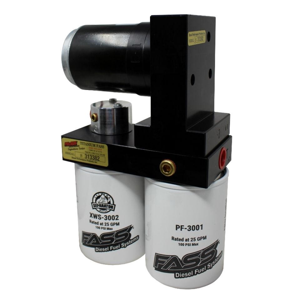Titanium Signature Series Plus Fuel System for 1992-2000 for Silverado/Sierra Turbo Diesel 6.5L (600-900hp) FASS