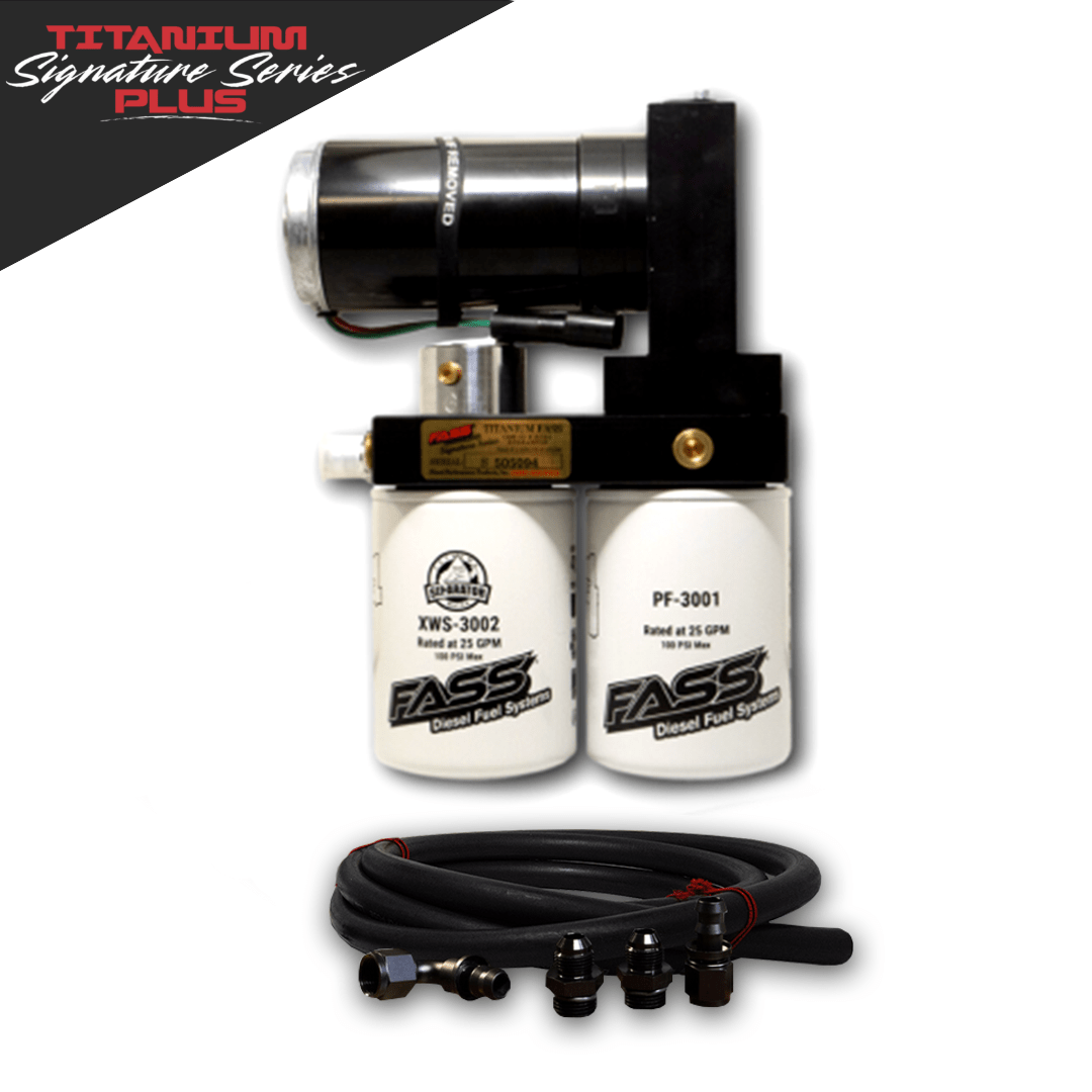 Titanium Signature Series Plus Fuel System for 2020-2023 GM Duramax 6.6L (500-900hp) FASS