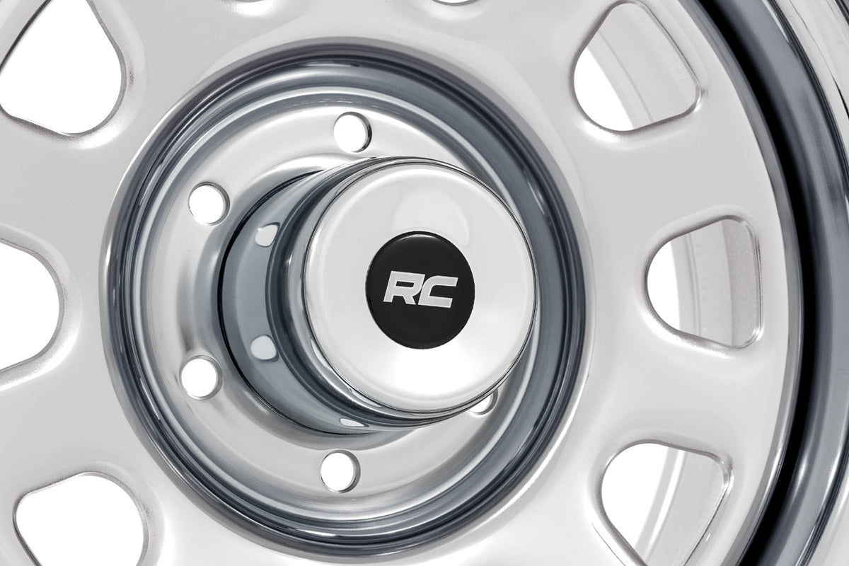 Chrome Center Cap Closed 4.25 Bore Rough Country