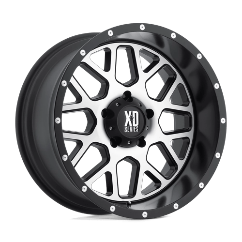 XD820 20X9 6X135 S-BLK MACH BTCC 18MM