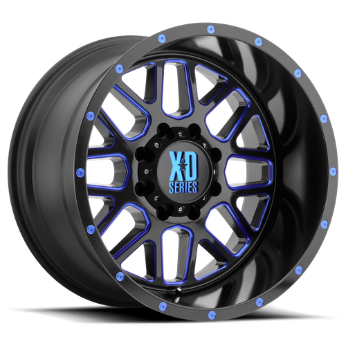 XD820 20X9 6X5.5 S-BLK MILL BTCC 18MM