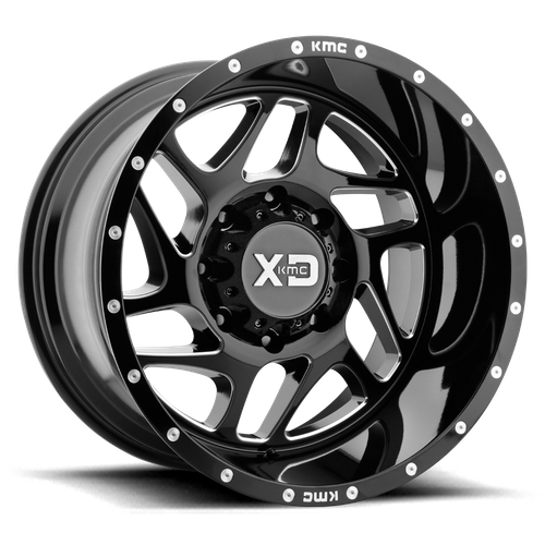 XD836 20X9 6X135 G-BLK MILL 0MM