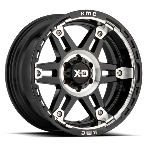 XD840 20X9 6X5.5 G-BLK MACH 18MM