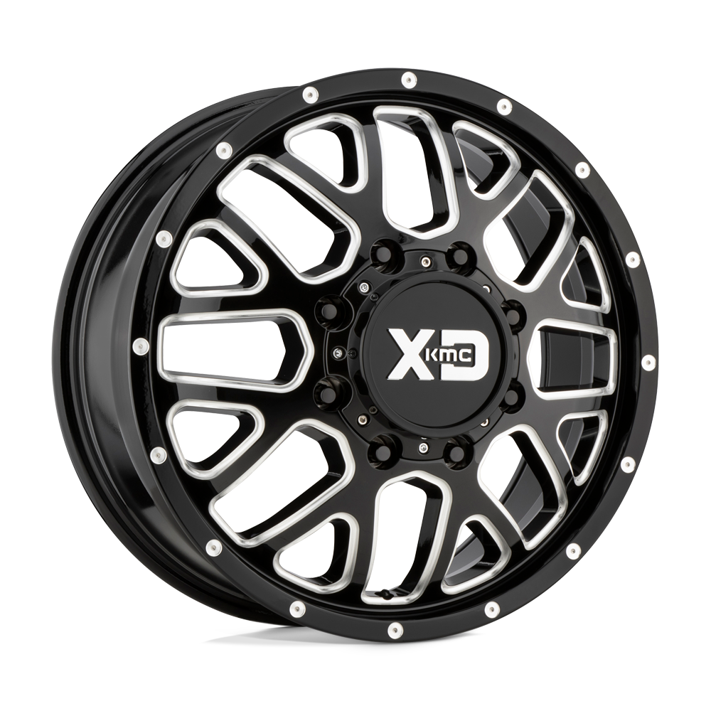 XD843 DRW 20X8.25 8X210 +127 GBLK-MIL DF
