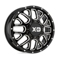 XD843 DRW 20X8.25 8X210 +127 GBLK-MIL DF
