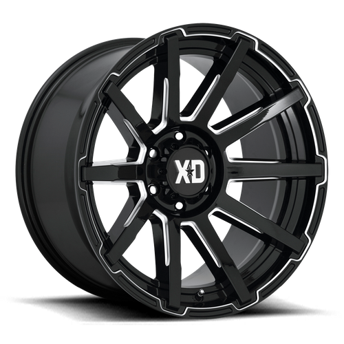 XD847 20X9 5X5.0 G-BLK MILL 0MM