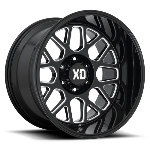 XD849 20X9 8X6.5 G-BLK MILL 0MM