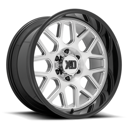 XD849 24X12 8X170 BRUSH MILL GBLK LP -44