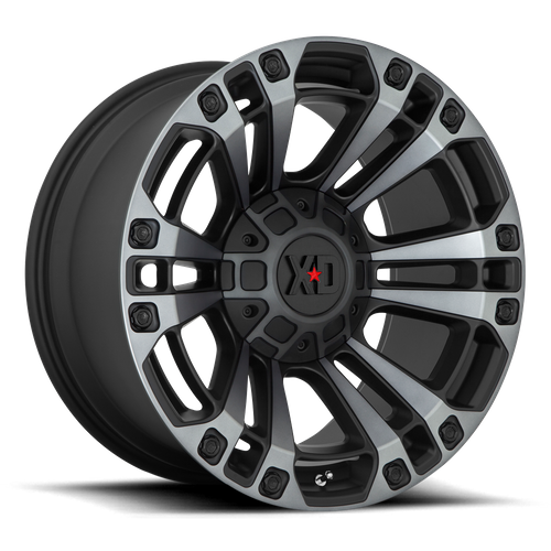 XD851 20X9 6X135/5.5 S-BLK GTCC 18MM