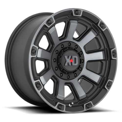 XD852 20X10 8X6.5 S-BLK GTCC -18MM