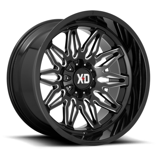 XD859 22X10 5X5/5.5 G-BLK MILLED -18MM