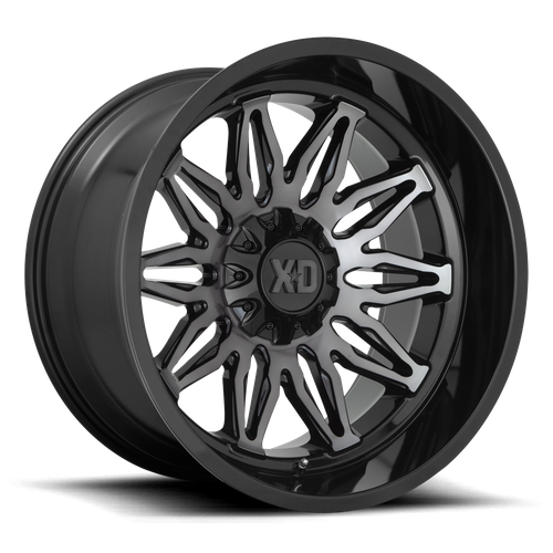 XD859 22X12 5X5/5.5 G-BLK MCH GTCC -44MM