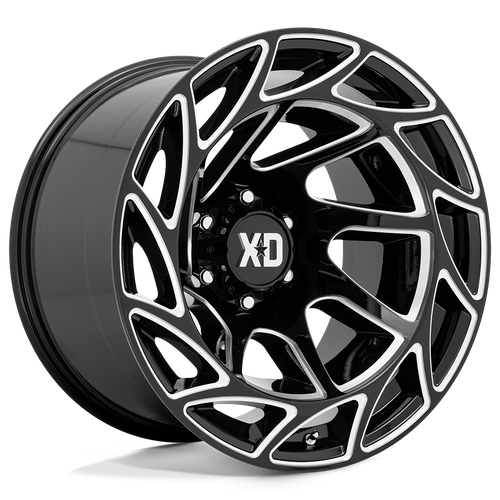 XD860 20X12 6X135 G-BLK MILL -44MM