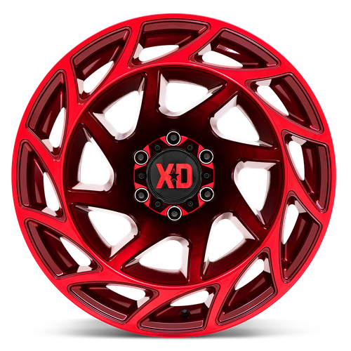 XD860 20X12 6X135 GL-RED -44MM