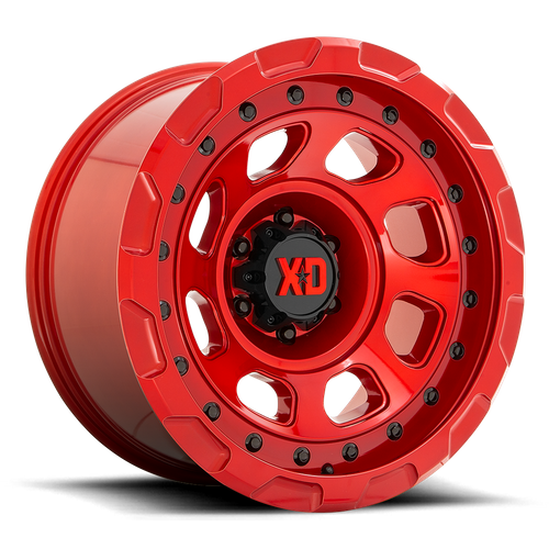 XD861 17X9 6X5.5 GL-RED -12MM