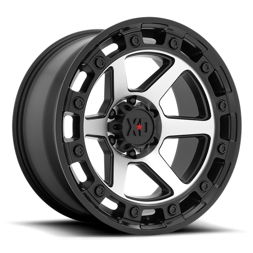 XD862 20X10 5X5.0 S-BLK MACH -18MM