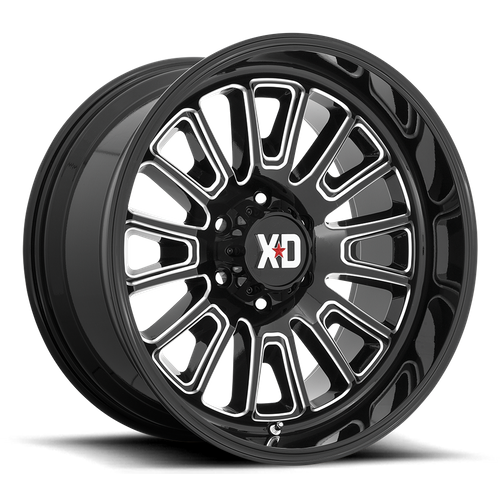 XD864 20X9 8X6.5 G-BLK MILL 18MM