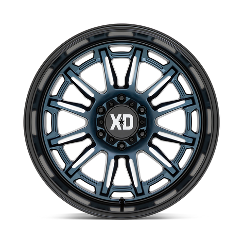XD865 20X9 6X5.5 BLUE-MILL BLK-LP 18MM