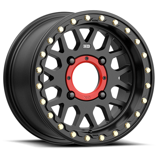 GRENADE UTV BL 15X6 4X110 S-BLK 38MM