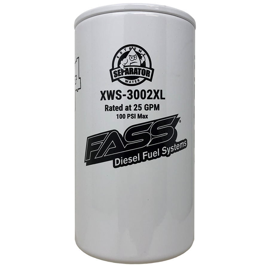 FASS XWS3002XL Extended Length Extreme Water Separator