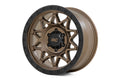 Rough Country 78 Series Wheel | Simulated Beadlock | Bronze/Black | 18x9 | 8x170 | 0mm