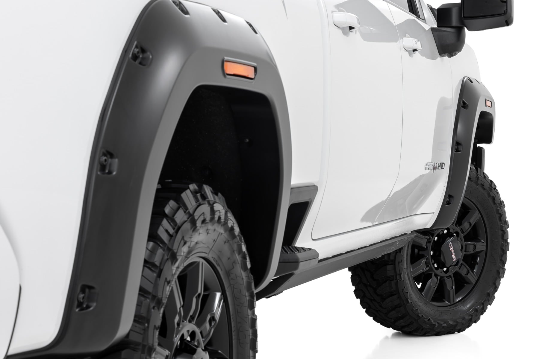 Pocket Fender Flares | GXP Downpour | GMC Sierra 2500 HD/Sierra 3500 HD (20-26)