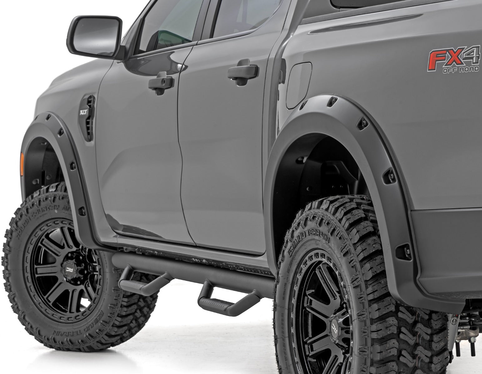 Pocket Fender Flares | JS Iconic Silver | Ford Ranger 2WD/4WD (2024-2026)