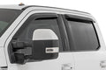 Side Window Deflectors | Tape On Rain Guard | Ford F-150/Lightning/F-250/F-350/Raptor (15-26)