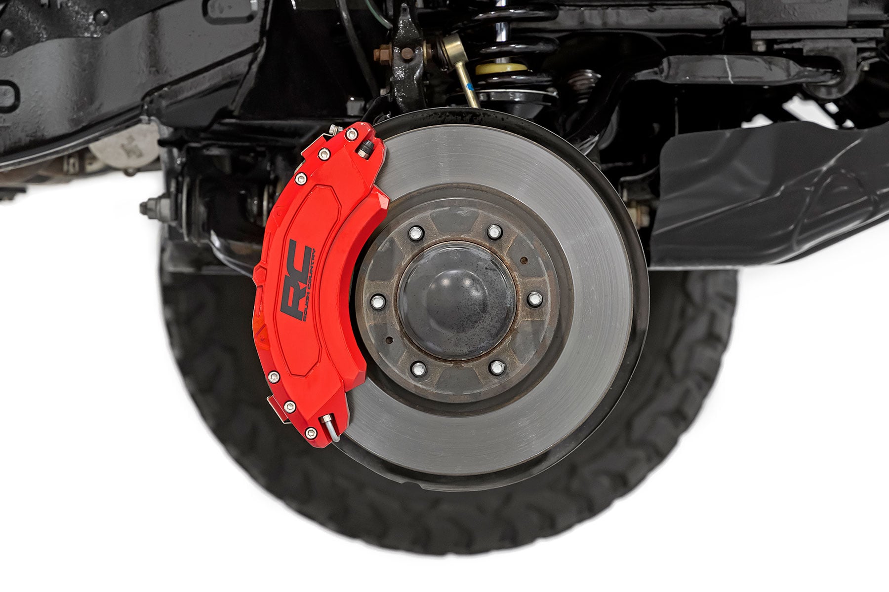 Caliper Covers | Front and Rear | Red | Ford Bronco 4WD (2021-2026)