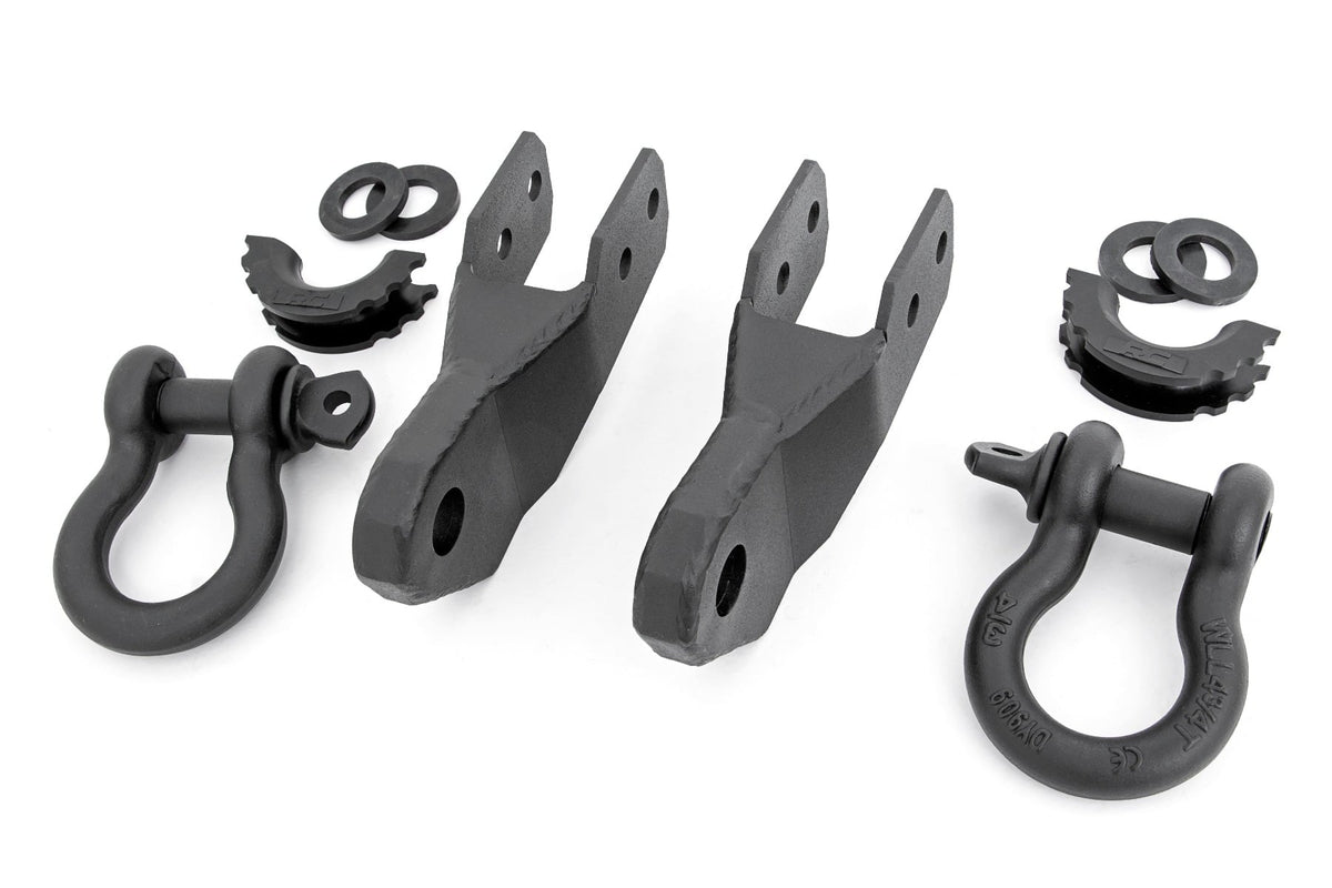 Tow Hook to Shackle Bracket | D-Ring Combo | Chevy Colorado 2WD/4WD (15-22)