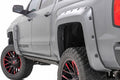 Pocket Fender Flares | 6'7" & 8' Bed | G9K Satin Steel | Chevy Silverado 1500 (14-18)/2500HD