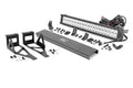 LED Light Kit | Bumper | 20" Chrome Dual Row | White DRL | Ford F-250/F-350 Super Duty (05-07)