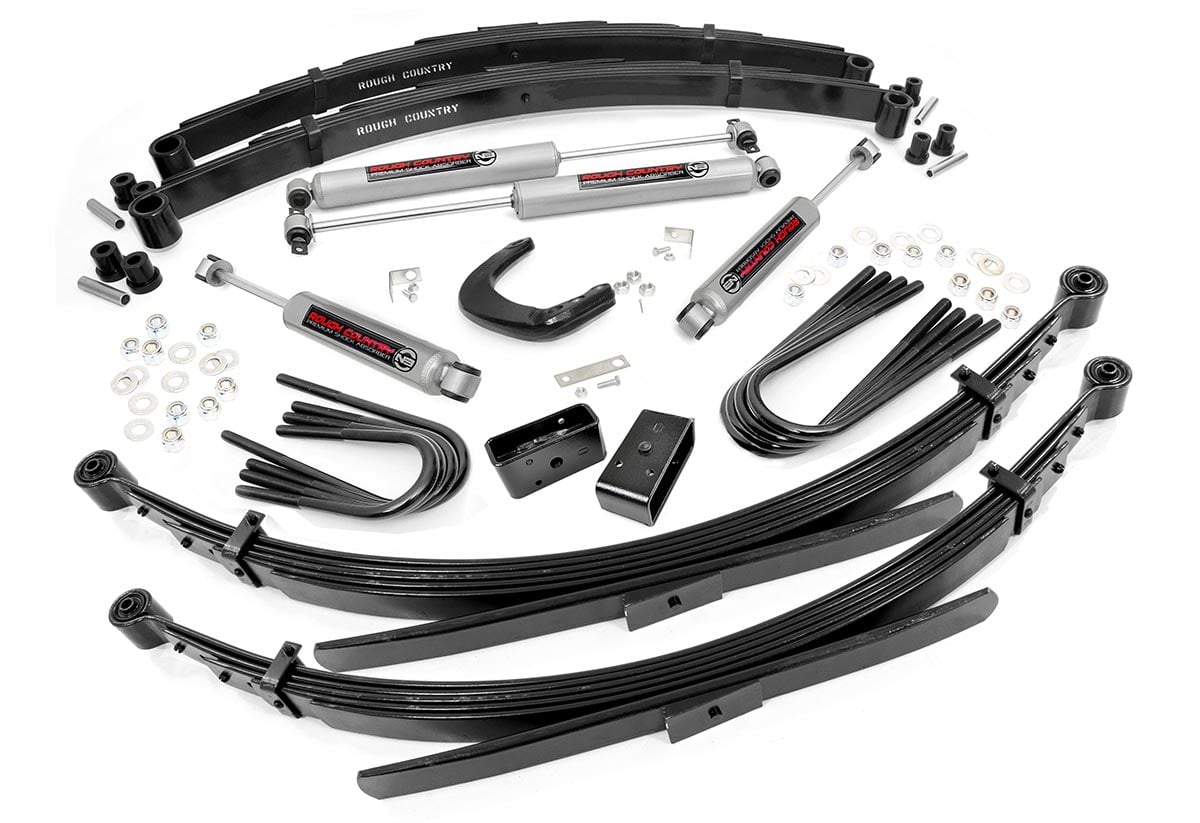 6 Inch Lift Kit | 56 Inch RR Sprgs | Chevy/GMC Half-Ton Suburban/K5 Blazer (88-91)