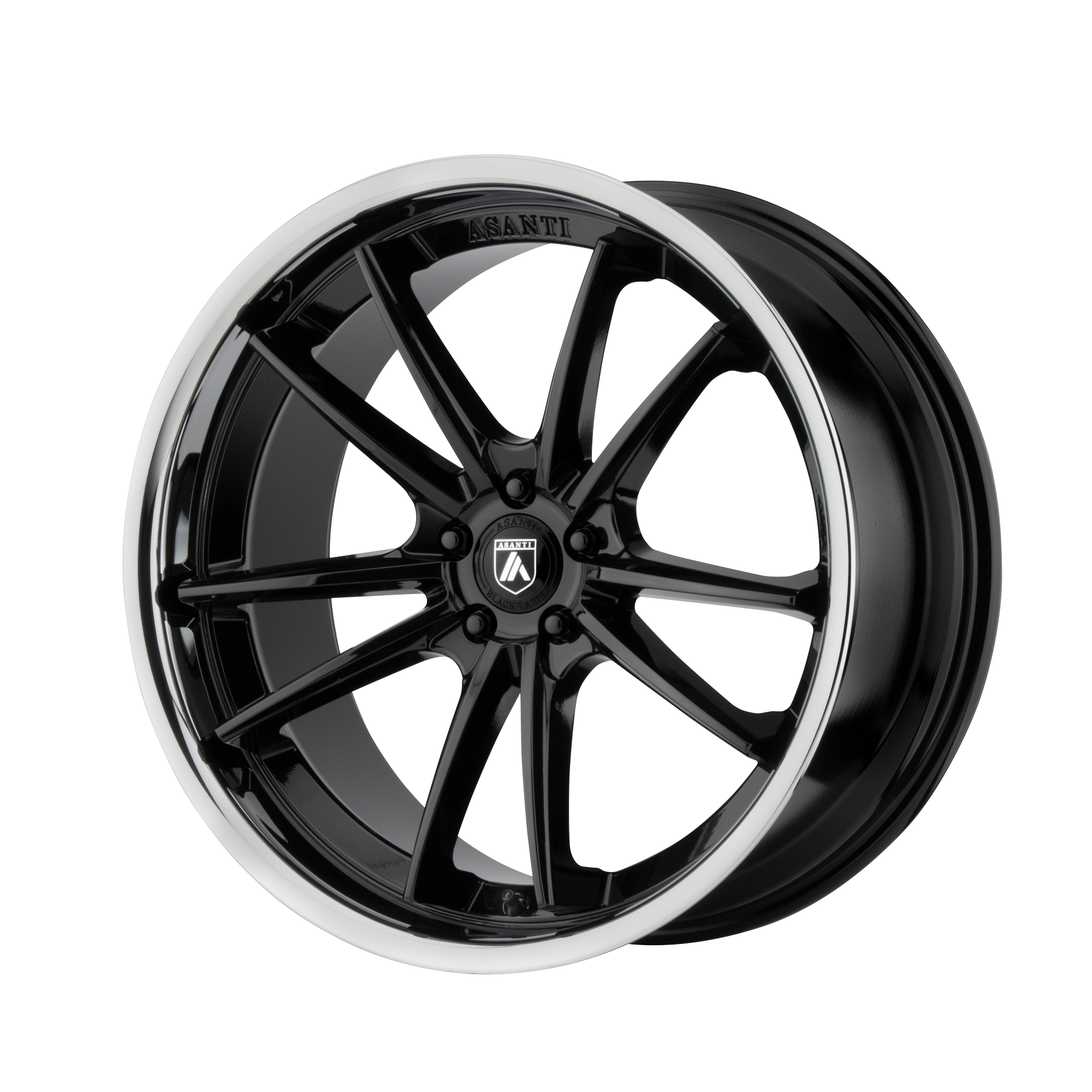 ABL23 20X10.5 5X112 G-BLK CHR LIP 38MM