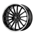 ABL24 20X10.5 5X130 G-BLK CHR LIP 25MM
