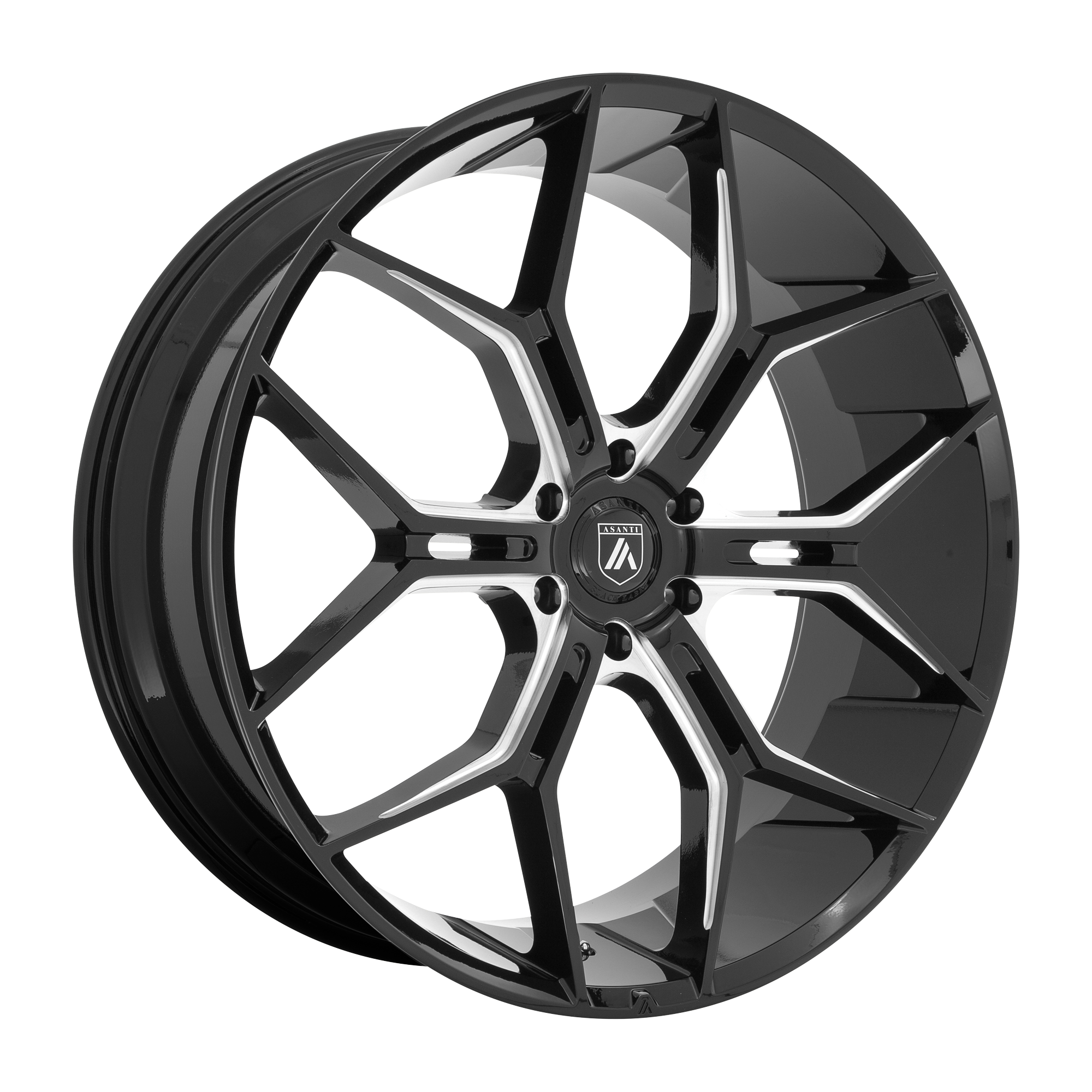 ABL38 22X9.5 6X120 G-BLK MILL 38MM