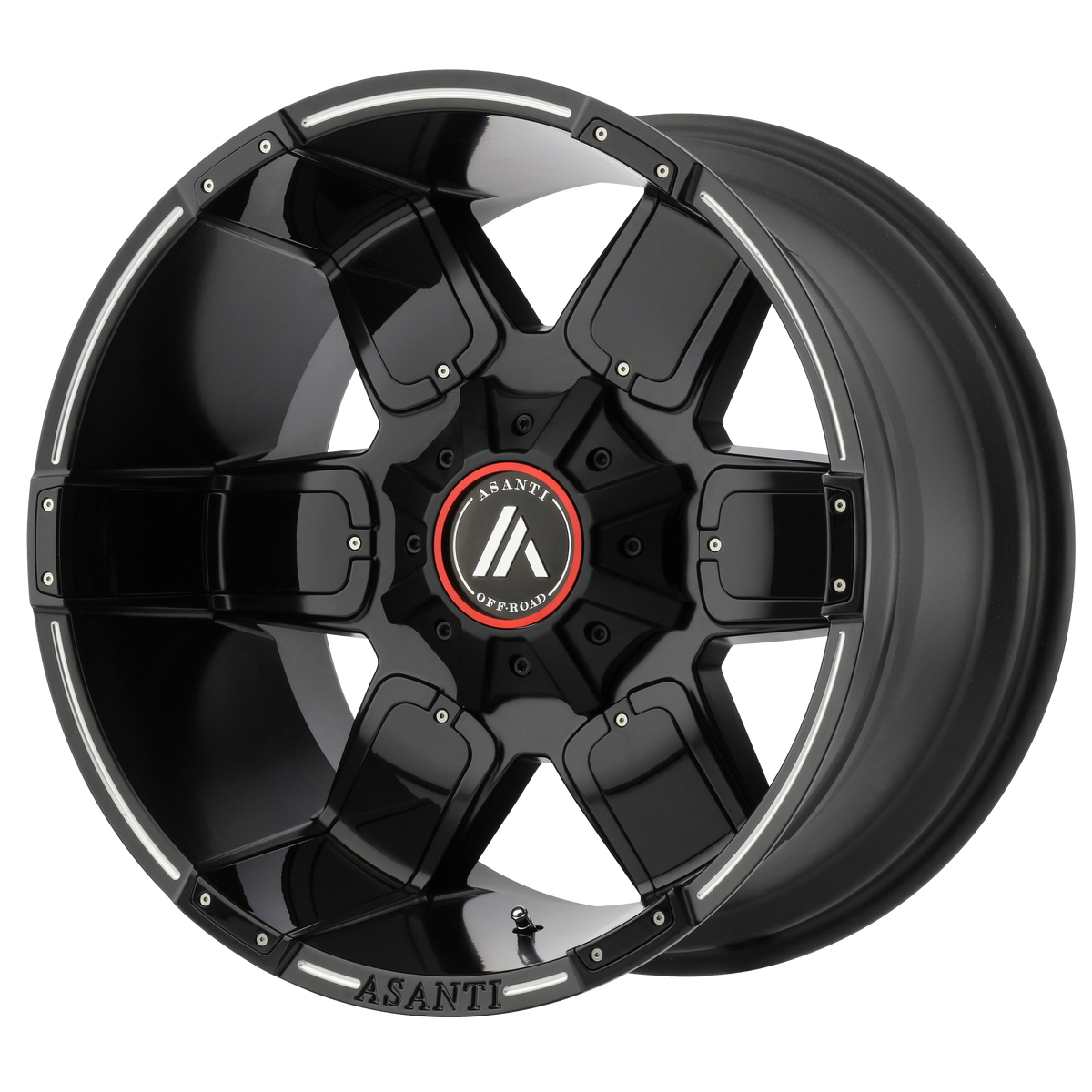 AB811 20X10 8X180 S-BLK MILL/ACC -24MM