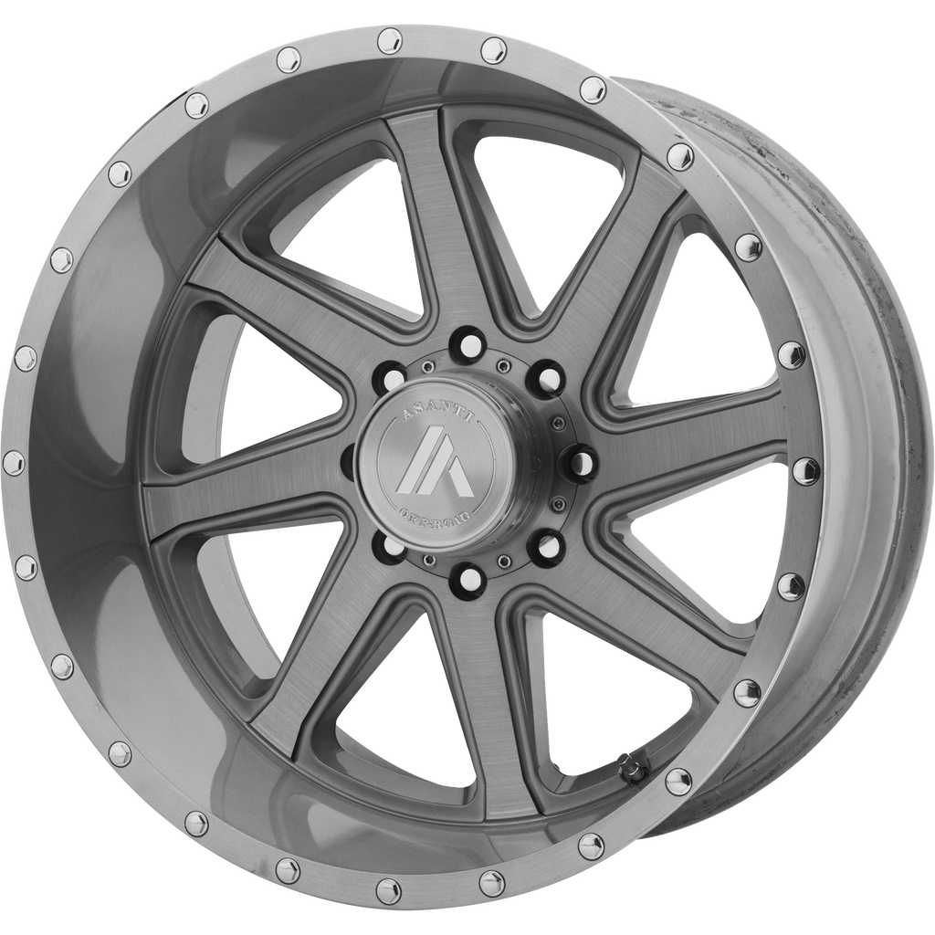 AB814 20X10 6X5.5 TITANIUM-BRUSH (R) -20