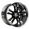 AF142 3PC. 19X8.5 5X108 +35 BLACK