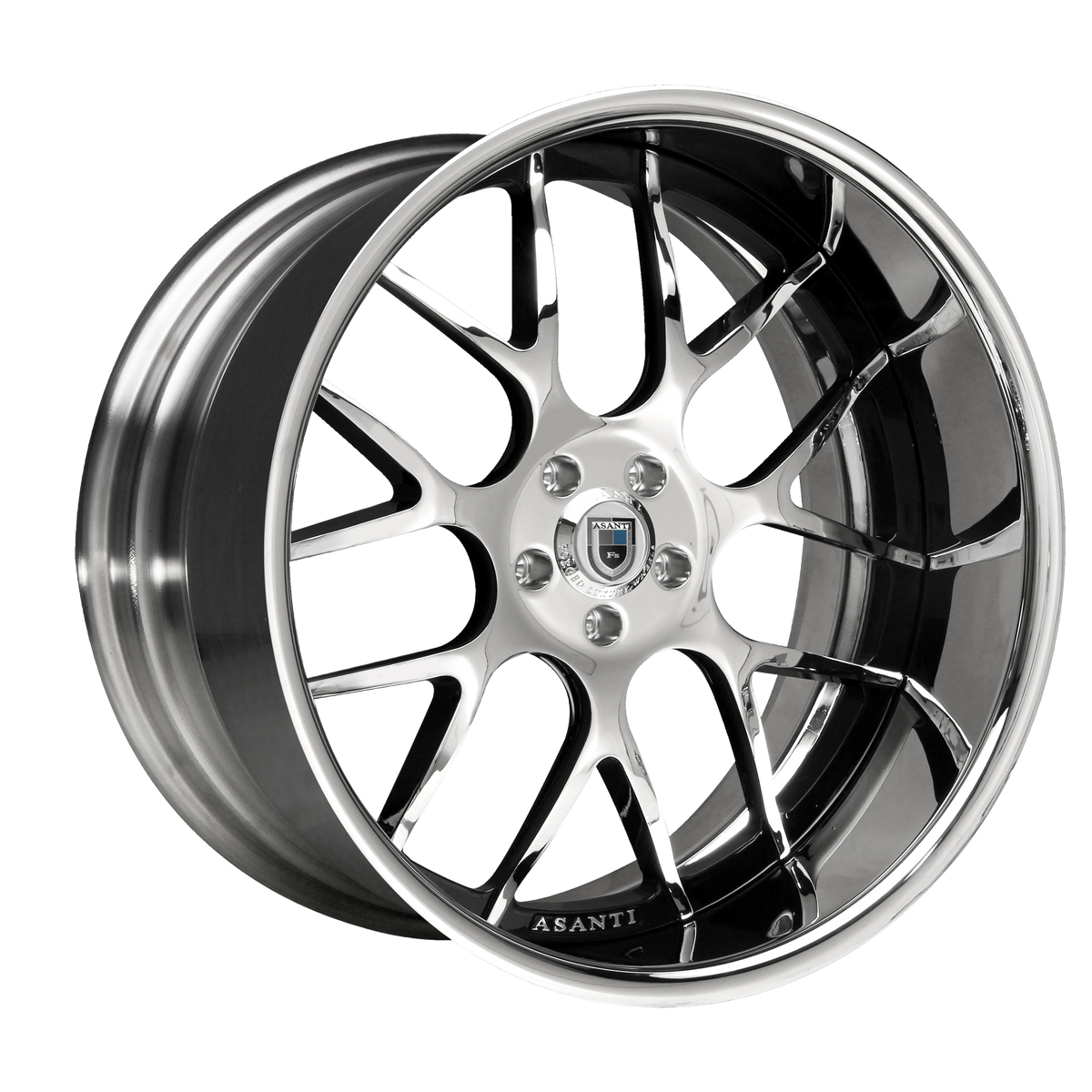 AF174 2PC 22X9 5X112 +24 G-BLACK