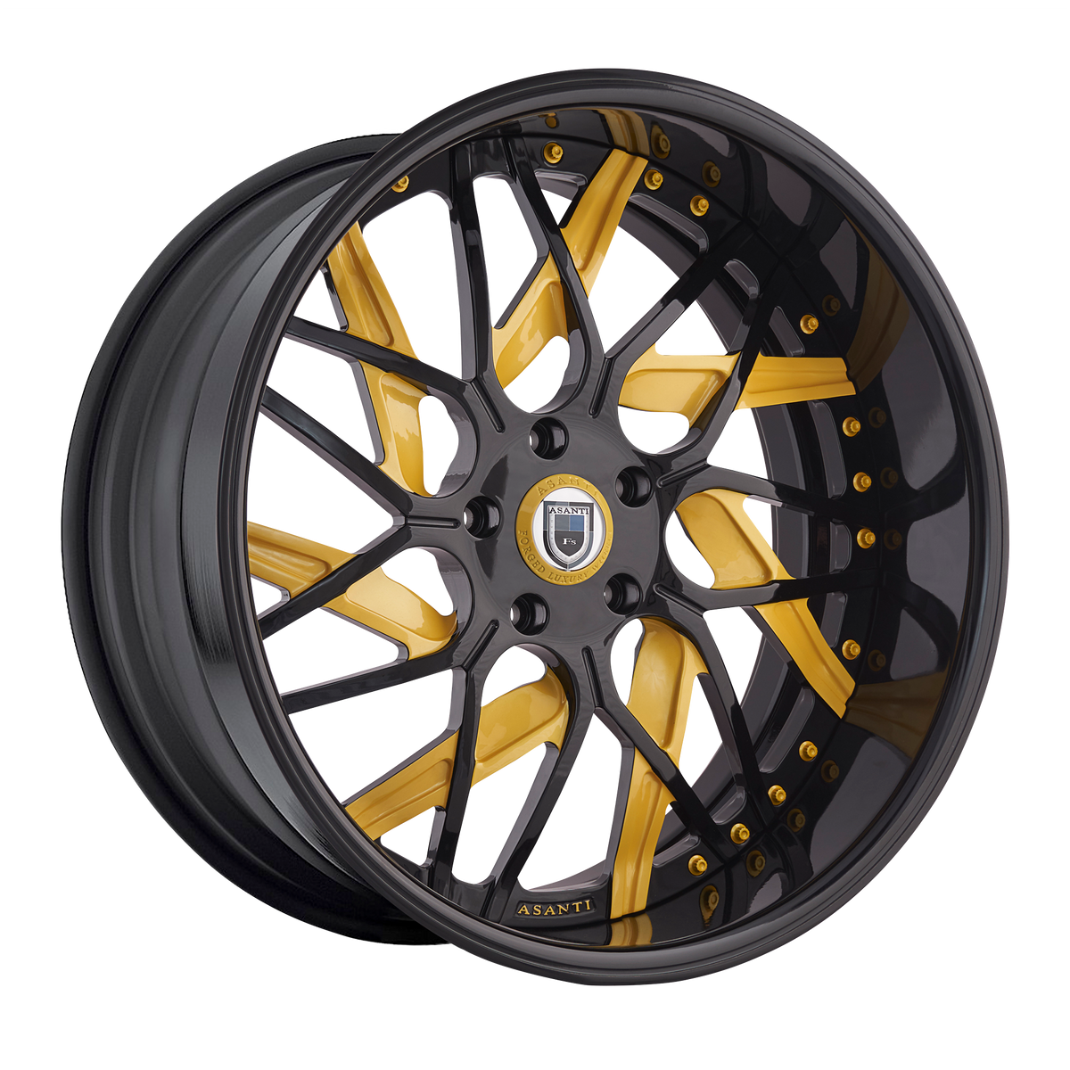 AF832 3PC 26X9 5X127 +6 GOLD TINT