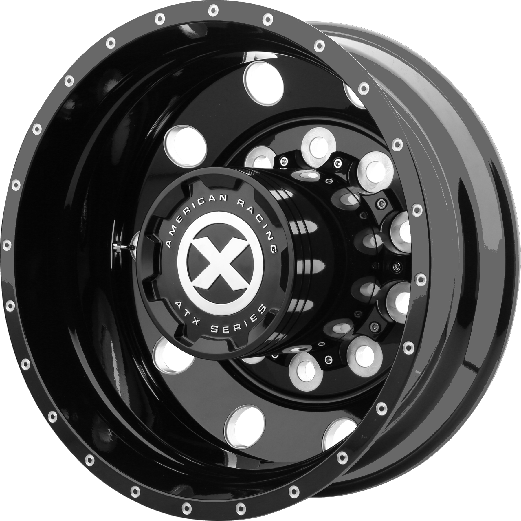 AO400HD 24.5X8.25 10X11.25 G-BLK MILL RO